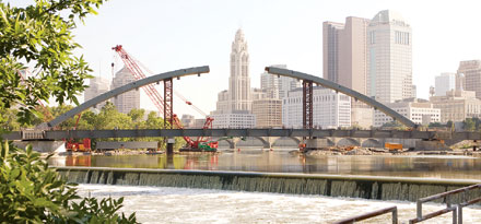 Columbus wants bridge to reflect its renaissance and its Art Deco architecture.