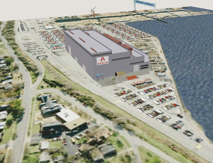 Newport News assembly plant will be a twin to Areva’s facility in Chalon, France.