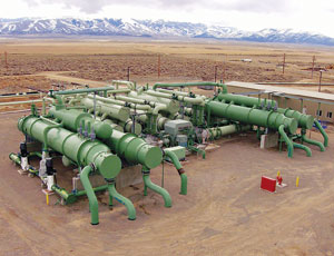Idaho’s first geothermal plant, Raft River, began operation this year.