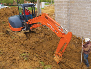 Tiny Excavator: For Working in Narrow Spaces