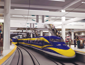 High-speed rail projects get $8 billion, up from zero in the House version of the bill.
