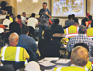 Each worker now receives 10 hours of safety training.