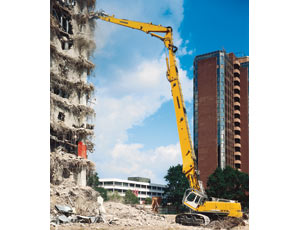 Selective Demolition: Crawler-Excavator Gets In Close