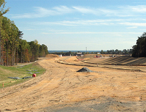 New road will carry thousands of workers to government offices in suburban Virginia.