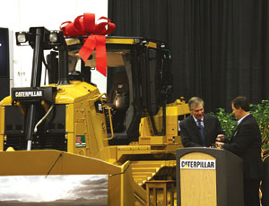 Cat Hands Over the Keys for Its First Hybrid Bulldozer