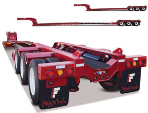 Modular Heavy-Load trailer: Adjustable Length