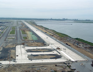 runway by the bay Intense planning, collaboration enabled 11,000 ft of repaving in 120 days.