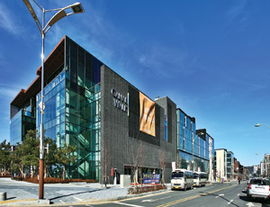  Convensia Convention Center is one of the completed projects among 100 buildings now under construction.