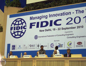 International design-firms group FIDIC reports a record attendance at its conference last month in New Delhi.