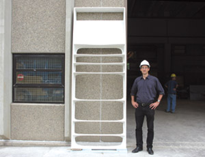 Prefabricated Unit Prototype Contains Solar Collector