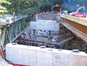 Rapid bridge replacement method may get standards.