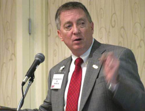 Naval Facilities Engineering Command Chief Engineer Joe Gott noted a decrease in the amount of design-build projects. 