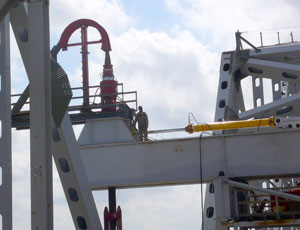 MTI Makes Third Big Truss Lift On Huey P. Long Bridge Project