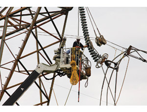  TVA crews scramble to restore more than 90 transmission lines that were knocked down.